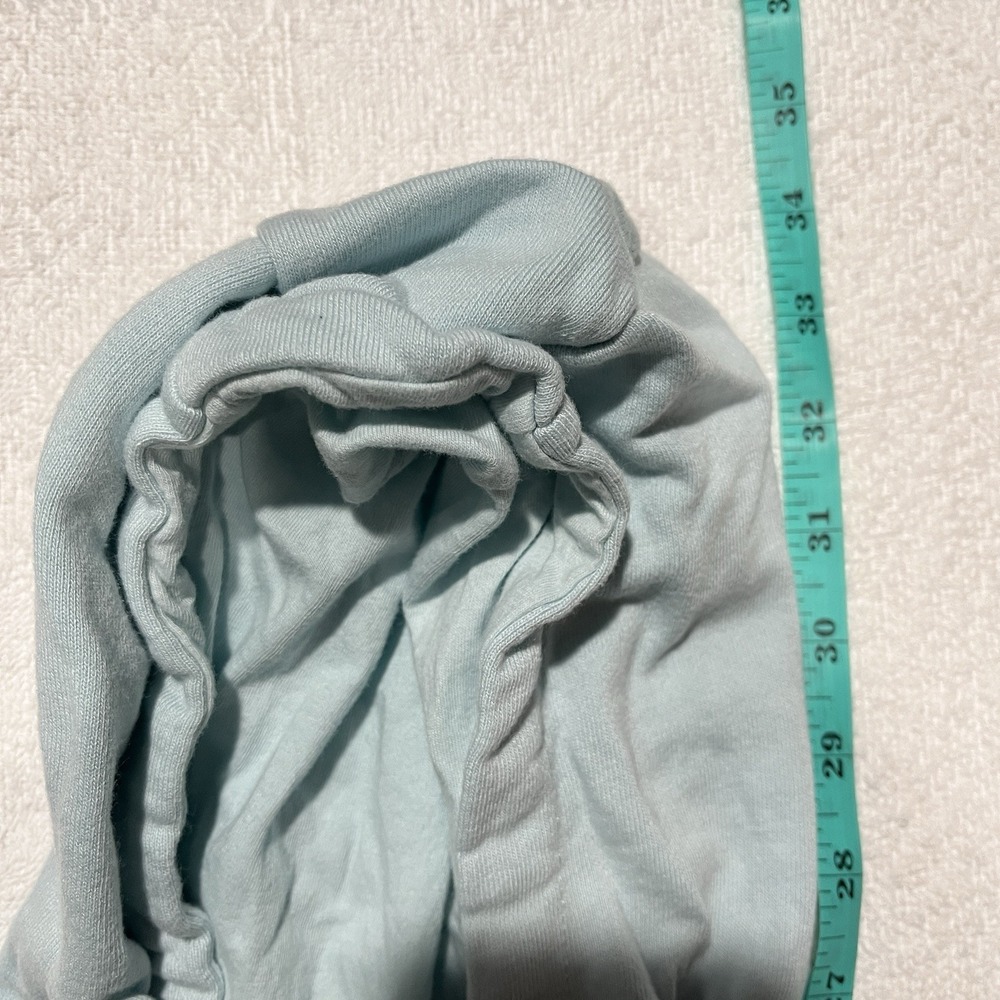 GOOD CONDITION!! Soundgirl Tank Top Hoodie Sleeve-less Light Blue Size: M - Picture 7 of 8